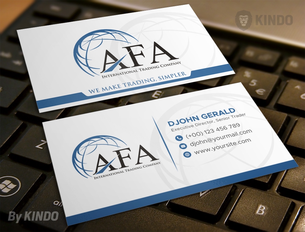 AFA  logo design by Kindo