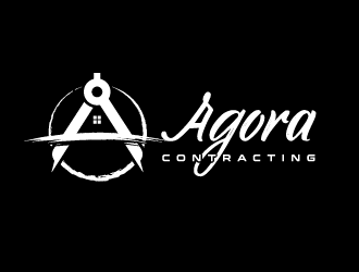 Agora Contracting logo design by PRN123