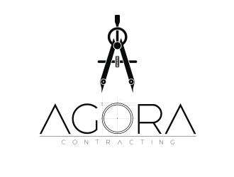 Agora Contracting logo design by coco