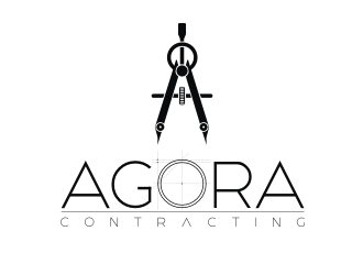 Agora Contracting logo design by coco