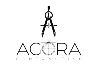 Agora Contracting logo design by coco