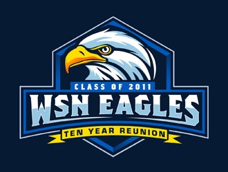 W. S. Neal Eagles  logo design by DreamLogoDesign