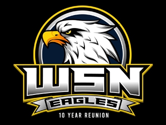 W. S. Neal Eagles  logo design by DreamLogoDesign