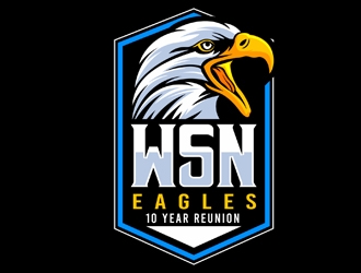 W. S. Neal Eagles  logo design by DreamLogoDesign