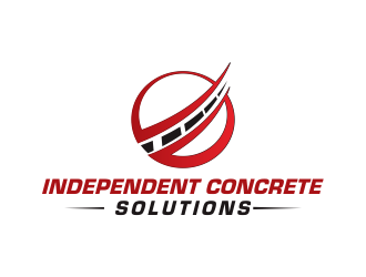 Independent concrete solutions logo design by Greenlight