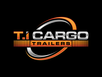 T.I Cargo Trailers logo design by scolessi