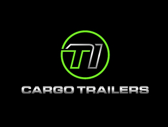 T.I Cargo Trailers logo design by maze