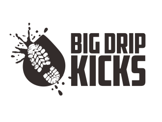 BIG DRIP KICKS logo design by YONK