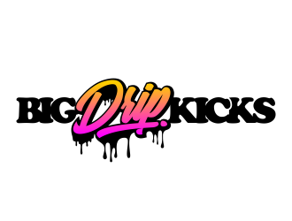 BIG DRIP KICKS logo design by ekitessar