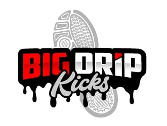 BIG DRIP KICKS logo design by jaize