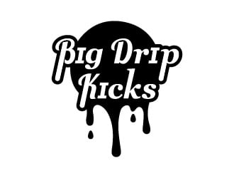 BIG DRIP KICKS logo design by japon