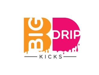 BIG DRIP KICKS logo design by REDCROW