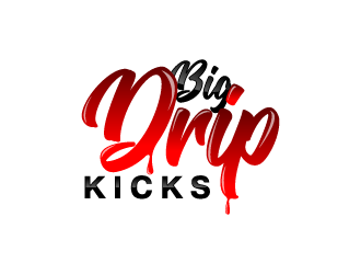 BIG DRIP KICKS logo design by fastsev