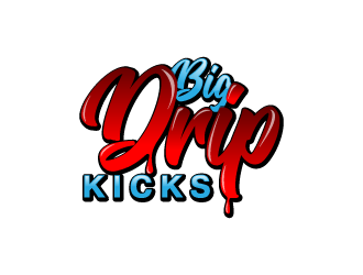 BIG DRIP KICKS logo design by fastsev