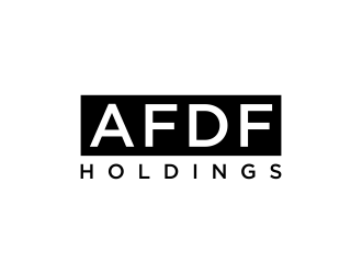 AFDF Holdings (Mine and my hubands intials)  logo design by salis17