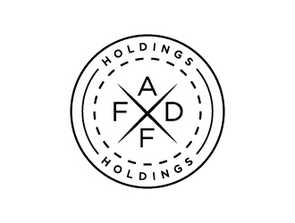 AFDF Holdings (Mine and my hubands intials)  logo design by cybil