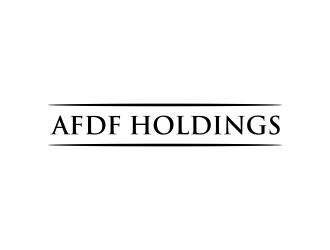 AFDF Holdings (Mine and my hubands intials)  logo design by scolessi