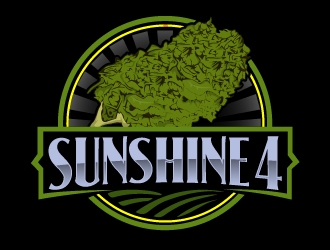 Sunshine 4 logo design by AamirKhan