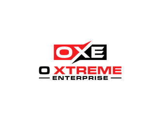 O XTREME ENTERPRISE  (OXE) logo design by johana