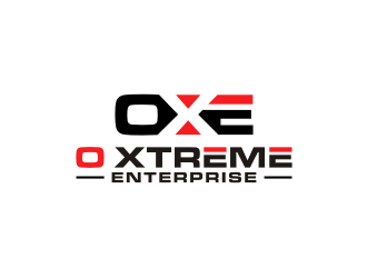 O XTREME ENTERPRISE  (OXE) logo design by johana