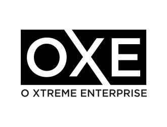 O XTREME ENTERPRISE  (OXE) logo design by Franky.