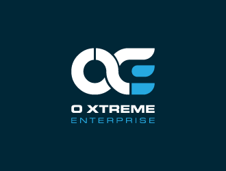 O XTREME ENTERPRISE  (OXE) logo design by PRN123