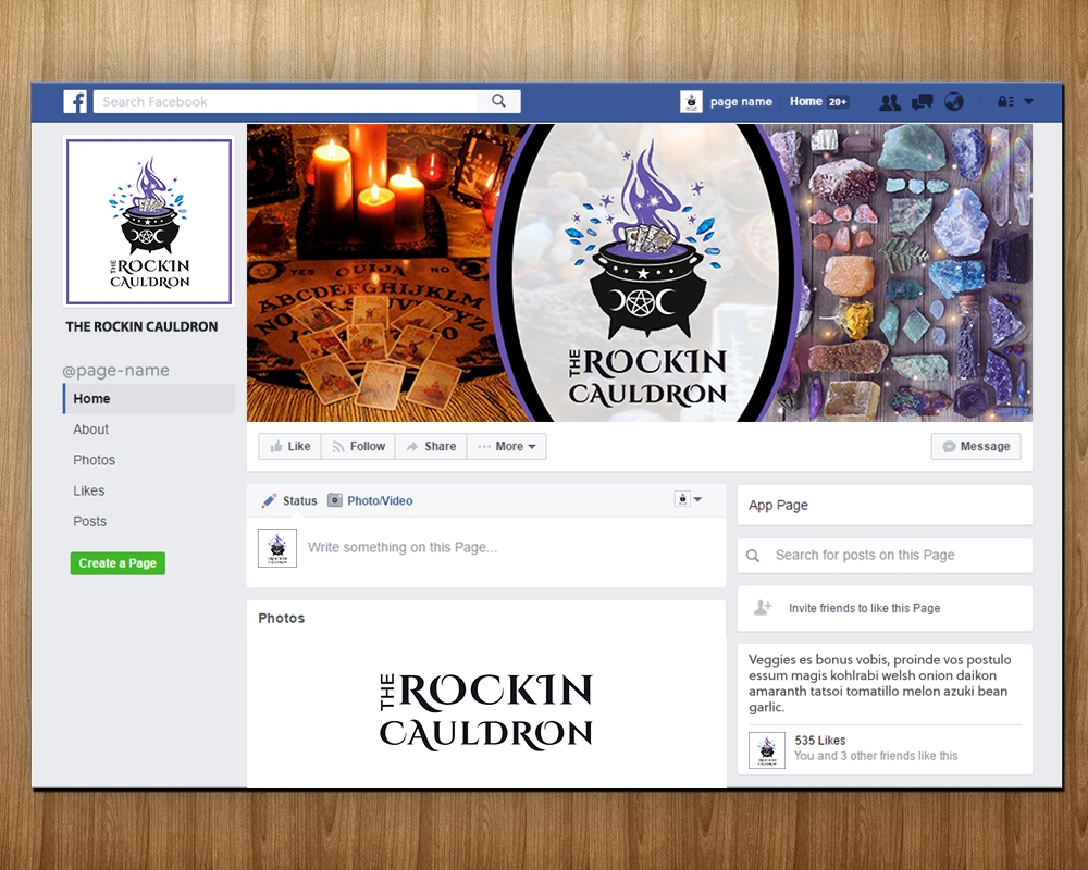 The Rockin Cauldron logo design by MastersDesigns