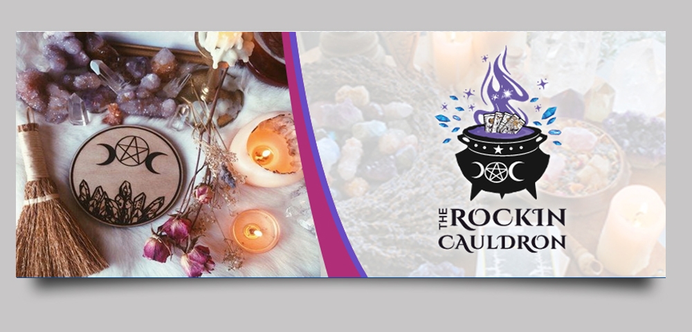 The Rockin Cauldron logo design by PANTONE