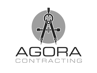 Agora Contracting logo design by kunejo