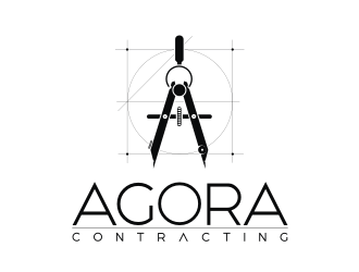 Agora Contracting logo design by coco