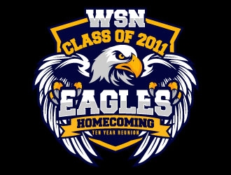 W. S. Neal Eagles  logo design by daywalker