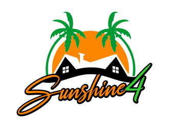 Sunshine 4 logo design by Gwerth