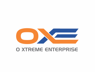 O XTREME ENTERPRISE  (OXE) logo design by up2date