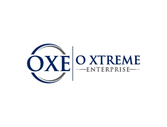 O XTREME ENTERPRISE  (OXE) logo design by Creativeminds