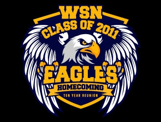 W. S. Neal Eagles  logo design by daywalker