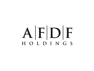 AFDF Holdings (Mine and my hubands intials)  logo design by alby