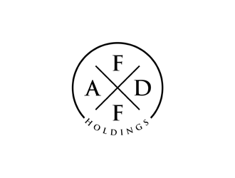 AFDF Holdings (Mine and my hubands intials)  logo design by alby