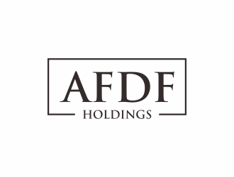 AFDF Holdings (Mine and my hubands intials)  logo design by InitialD