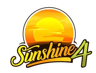 Sunshine 4 logo design by veron