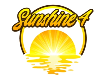 Sunshine 4 logo design by Roma