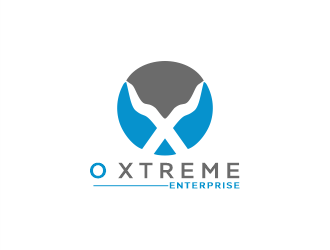 O XTREME ENTERPRISE  (OXE) logo design by Gwerth