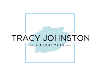 Tracy Johnston Hairstylist logo design by BrainStorming