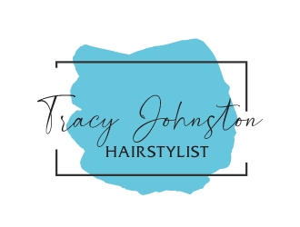 Tracy Johnston Hairstylist logo design by AamirKhan