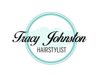 Tracy Johnston Hairstylist logo design by AamirKhan