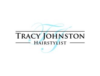 Tracy Johnston Hairstylist logo design by asyqh