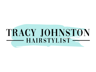 Tracy Johnston Hairstylist logo design by wa_2