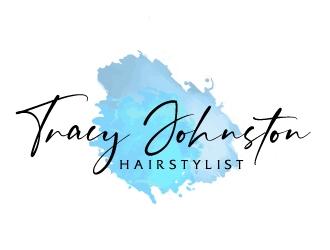 Tracy Johnston Hairstylist logo design by AamirKhan