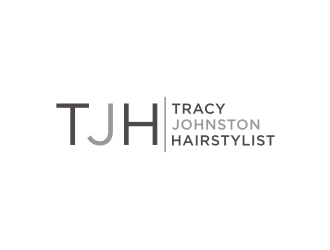 Tracy Johnston Hairstylist logo design by bricton