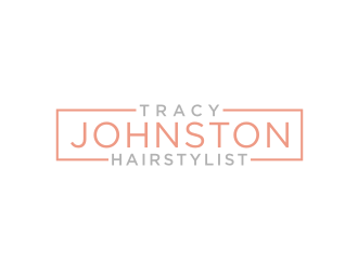 Tracy Johnston Hairstylist logo design by bricton