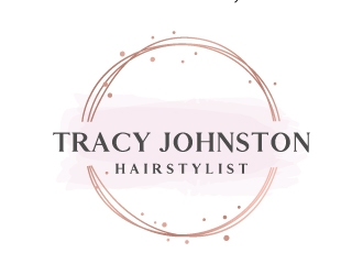 Tracy Johnston Hairstylist logo design by akilis13